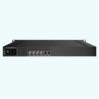 Dvikryptis ASI IP multiplekseris